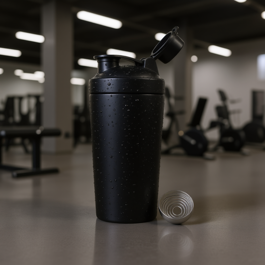 MAGLOCK GEAR PROTEIN SHAKER BOTTLE - MATTE BLACK - Maglock Gear